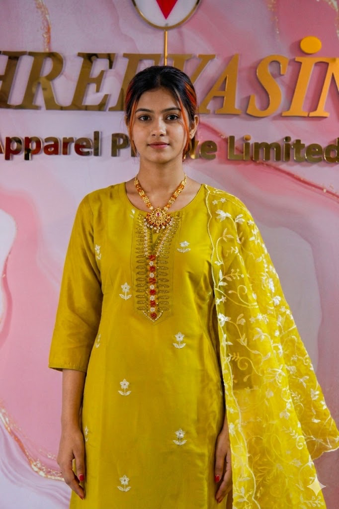 Premium 3-Piece Indian Party Wear Chudidar Suit Set