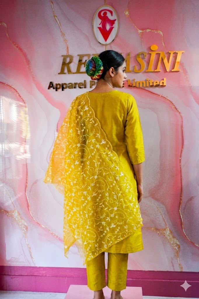 Premium 3-Piece Indian Party Wear Chudidar Suit Set