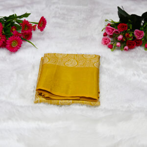 Premium Kanjivaram Pattu Saree – Traditional Rich Woven Zari Border and Blouse